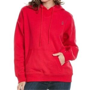 Terez × NY Forever Hoodie – Limited “Do What Makes You Happy” NWT XS Hot Red
